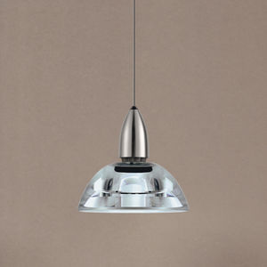 Hängelampe / modern / Aluminium / Glas