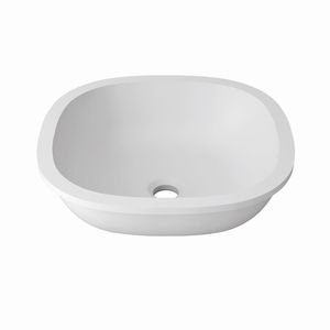 Unterbauwaschbecken / Mineralwerkstoff / aus Krion® / modern