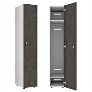 melaminbeschichteter Garderobenschrank