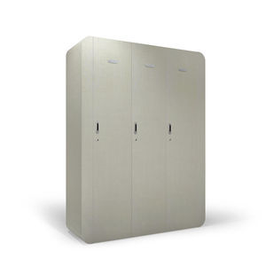 melaminbeschichteter Garderobenschrank 1