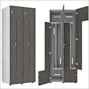 melaminbeschichteter Garderobenschrank