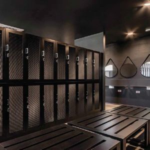 melaminbeschichteter Garderobenschrank
