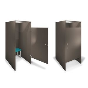 melaminbeschichteter Garderobenschrank 1