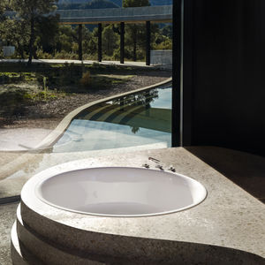 runde Badewanne