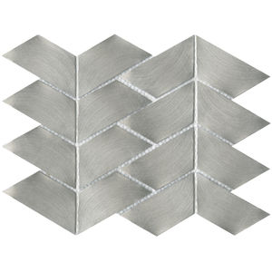 Innenraum-Mosaikfliese / Wand / Metall / strukturiert