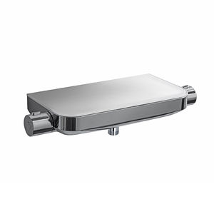 Einhebelmischer für Duschen / wandmontiert / verchromtes Metall / thermostatisch