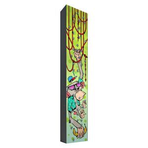 festinstallierte Kletterwand