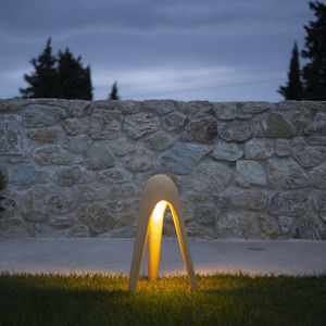 Bodenlampe / modern / Zement / LED