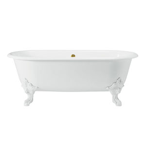 ovale Badewanne 1