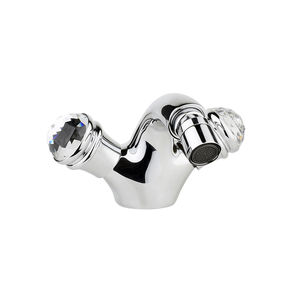 Mischbatterie für Bidet / freistehend / verchromtes Metall / für Badezimmer