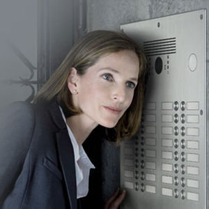 Außenstation mit Kamera / IP / mit Proximity-Leser / Edelstahl