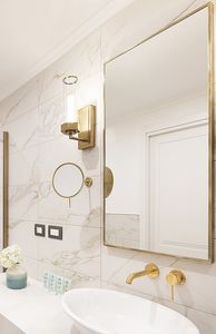 hängender Spiegel für Badezimmer