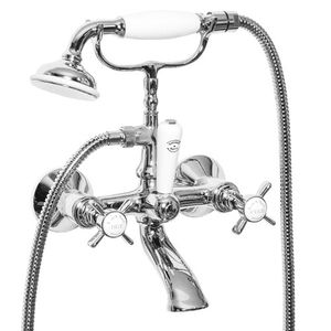 Mischbatterie für Badewanne