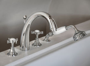 Zweigriffmischer für Badewanne 1