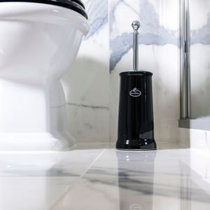 Toilettenbürste aus verchromtem Metall 1
