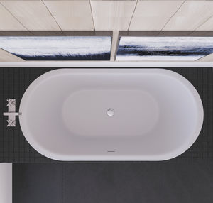 ovale Badewanne