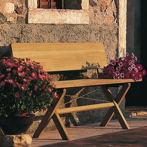 moderne Gartenbank