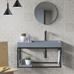 Waschbecken-Unterbau / Metall