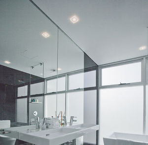 Downlight für Aufbau / für Fuß- und Feuchträume / LED / quadratisch