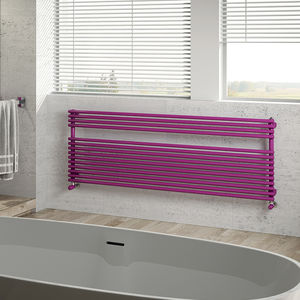 Heißwasser-Badheizkörper / Stahl / modern / für Badezimmer