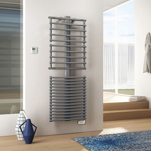 Heißwasser-Badheizkörper / elektrisch / Stahl / modern