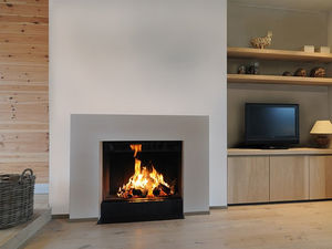 Holzkamin - LUNA DIAMOND 1150V - M-Design - modern / geschlossene