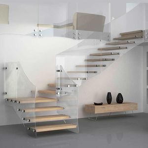 viertelgewendelte Treppe