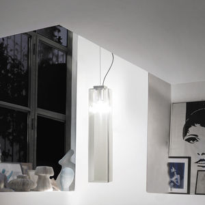 Hängelampe / modern / geblasenes Glas / dimmbar
