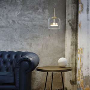 Hängelampe / modern / geblasenes Glas / Glühlampen
