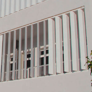 Aluminium-Sonnenschutzlamelle