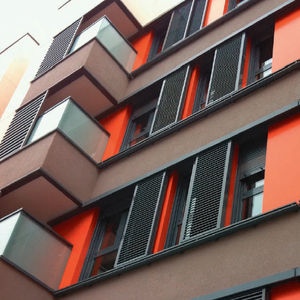 Sonnenschutzlamelle / extrudiertes Aluminium