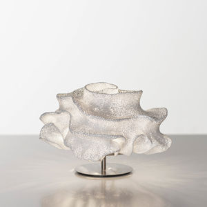 Tischlampe / originelles Design / aus Edelstahlgewebe / Glühlampen