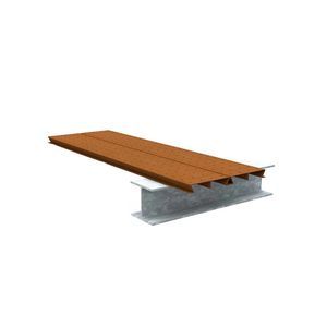 COR-TEN®-Stahl-Terrassendiele 1