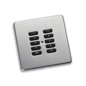 Bedientastatur für Hausautomationssystem / für Innenbeleuchtung / wandmontiert / Akku
