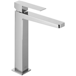 Einhebelmischer für Waschtisch / verchromtes Metall / für Badezimmer / 1-Loch