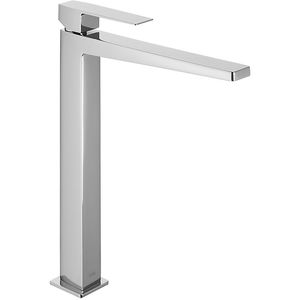Einhebelmischer für Waschtisch / verchromtes Metall / für Badezimmer / 1-Loch