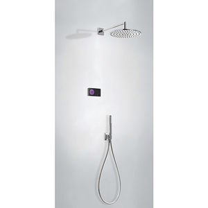 wandmontiertes Duschsystem / modern / mit Handbrause / thermostatisch