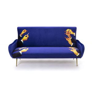 mehrfarbiges Sofa