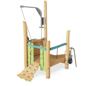 Holz-Spielplatzgerät 1