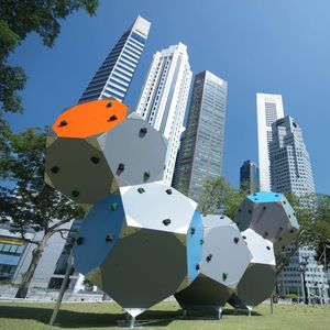 Klettergerüst für Spielplätze