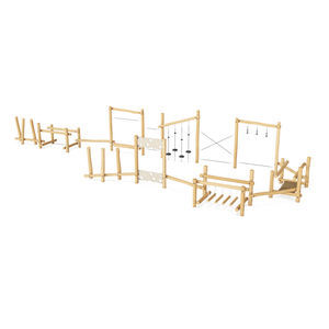 Holz-Spielplatzgerät 1