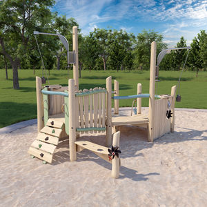 Holz-Spielplatzgerät 1