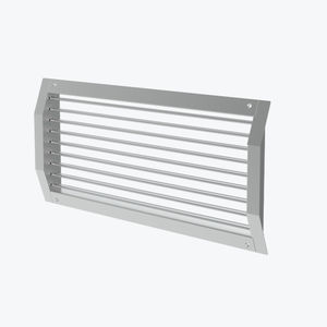 Lüftungsgitter / galvanisiertem Stahl