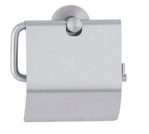 wandmontierter WC-Rollenhalter / Edelstahl / Objektmöbel / für Privatgebrauch