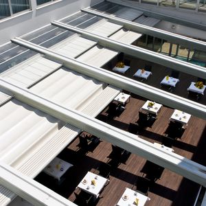 Gleitsystem Abdeckung für Pergola