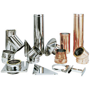 Edelstahl-Rauchrohr / Kupfer / komplettes System