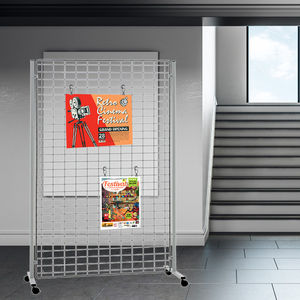 Mehrzweck-Ausstellungsgitter / Metall / für Geschäfte
