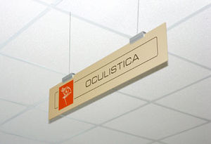 Hängeschild