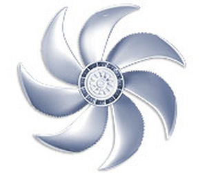 Axialventilator / für professionellen Gebrauch / Metall