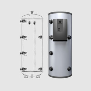 Pellet-Heißwasserspeicher 1